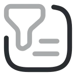 Document Filter SVG Icon